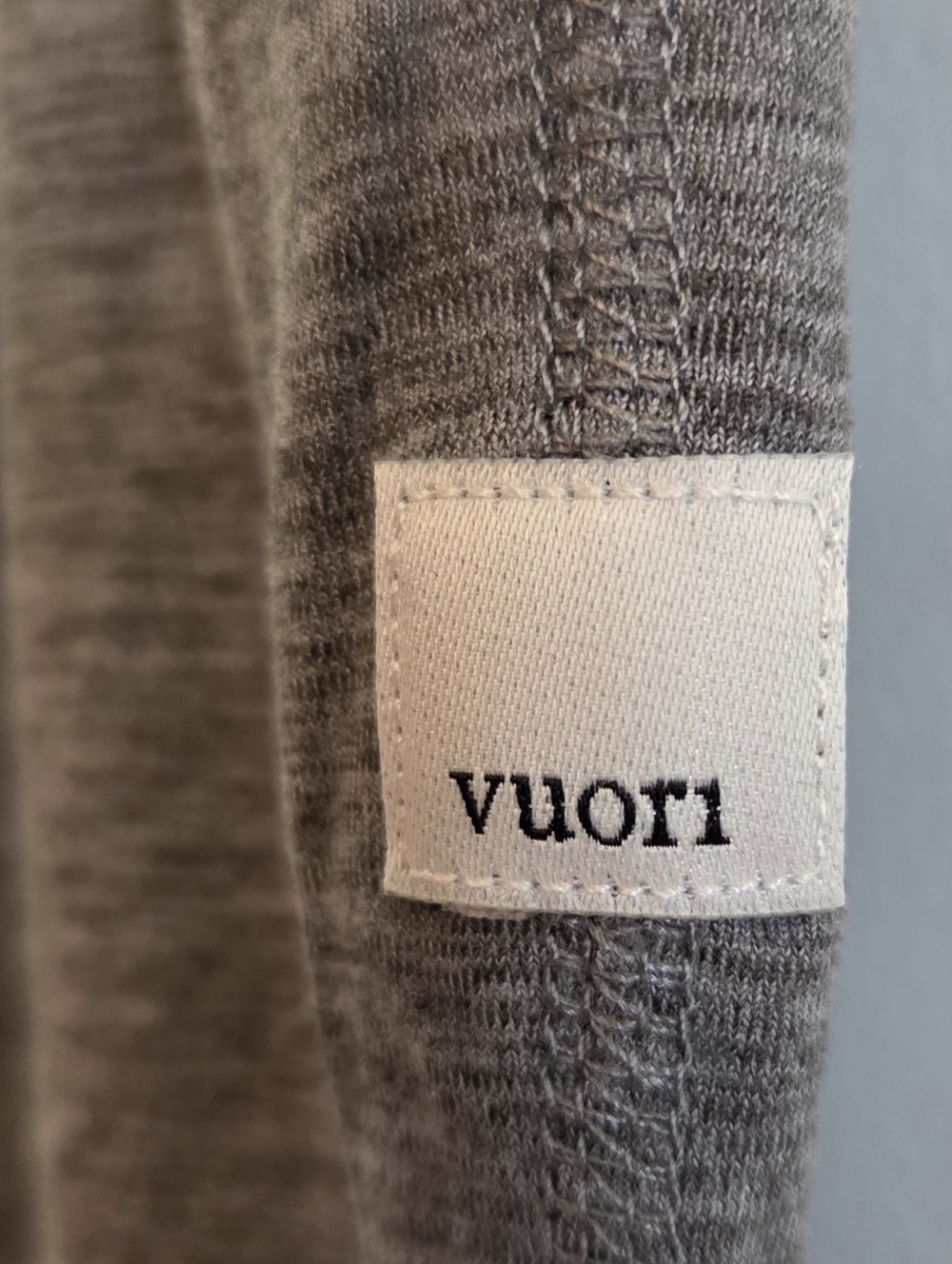 VUORI Lux Henley Jumpsuit Grey Extra Small - Picture 5 of 8